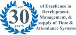 25 YEARS OF EXCELLENCE IN DEVELOPMENT, MANAGEMENT & SUPPLY OF TIME & ATTENDANCE SYTEMS
