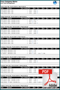 Core Time Infringements Reports